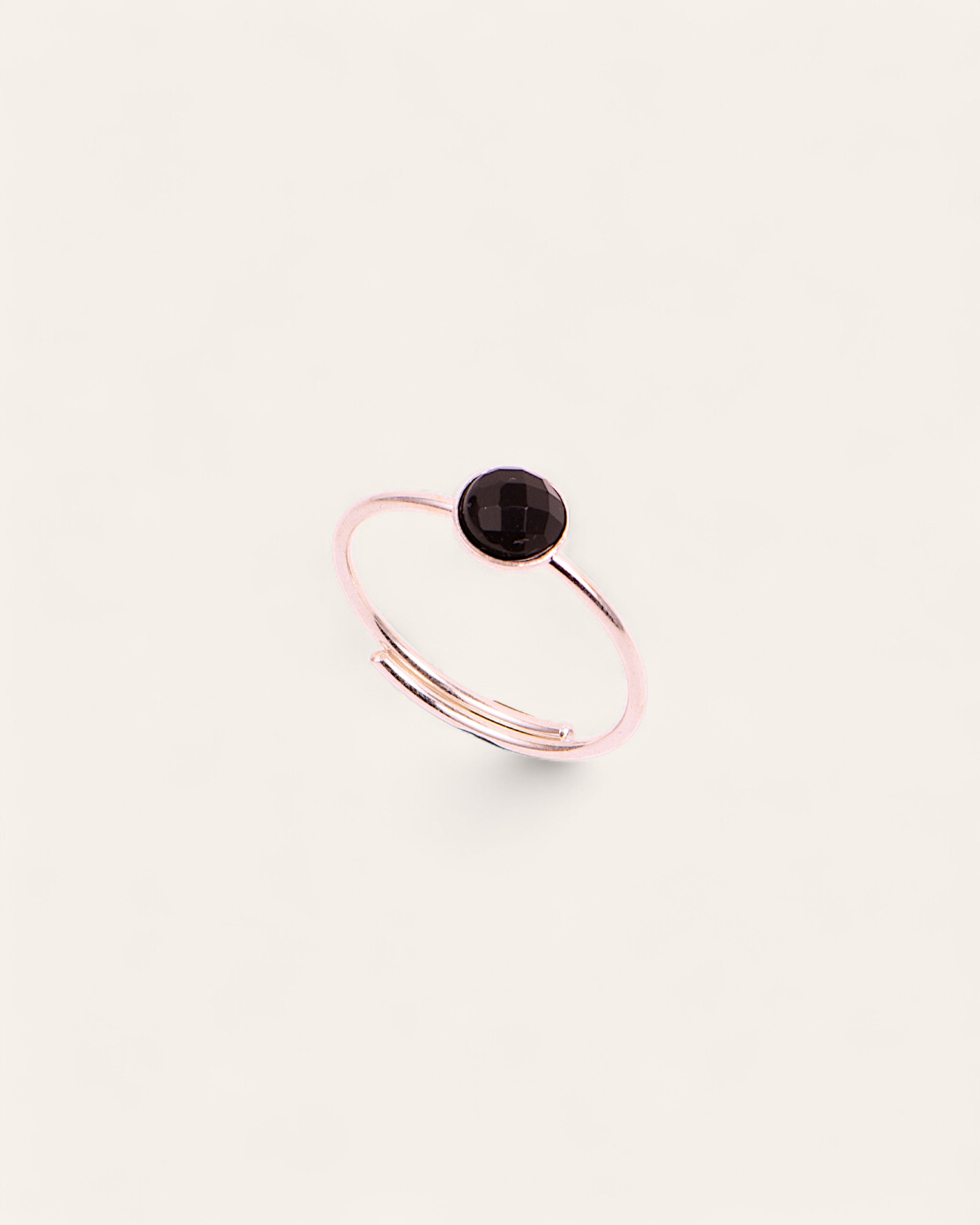 Bague Fine Cloé Argent 925 / Onyx