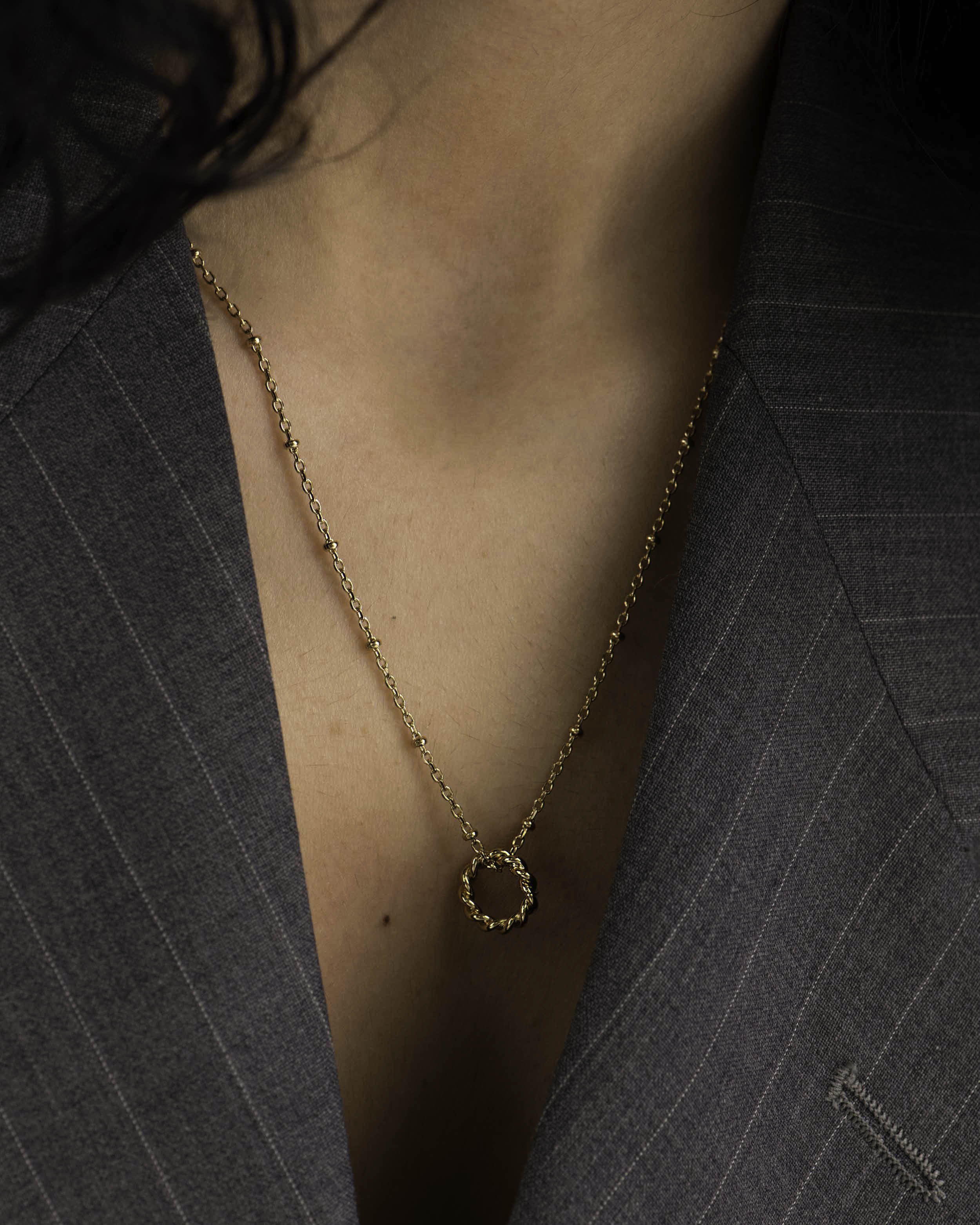 Gabrielle gold necklace