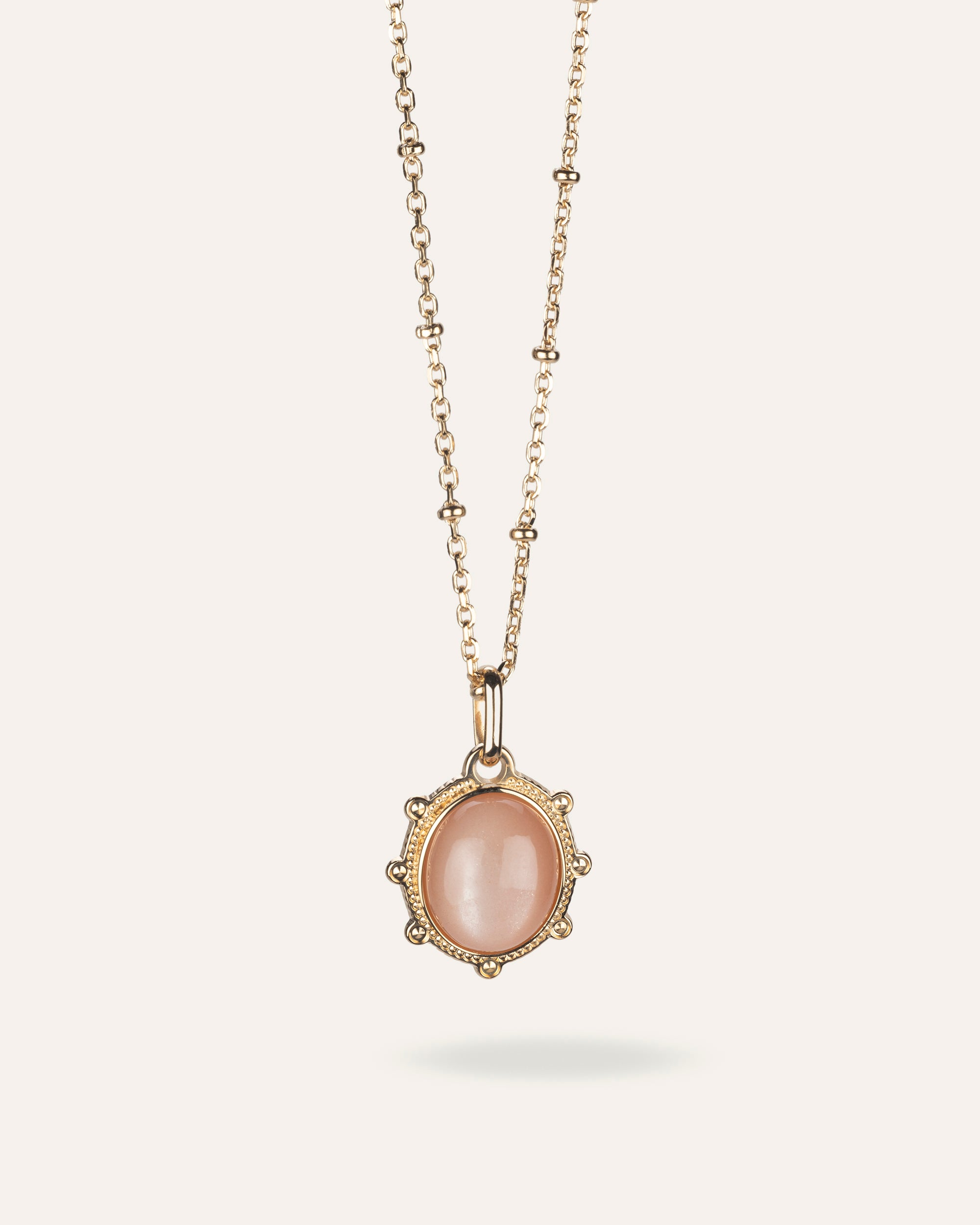 Tara gold and sunstone necklace