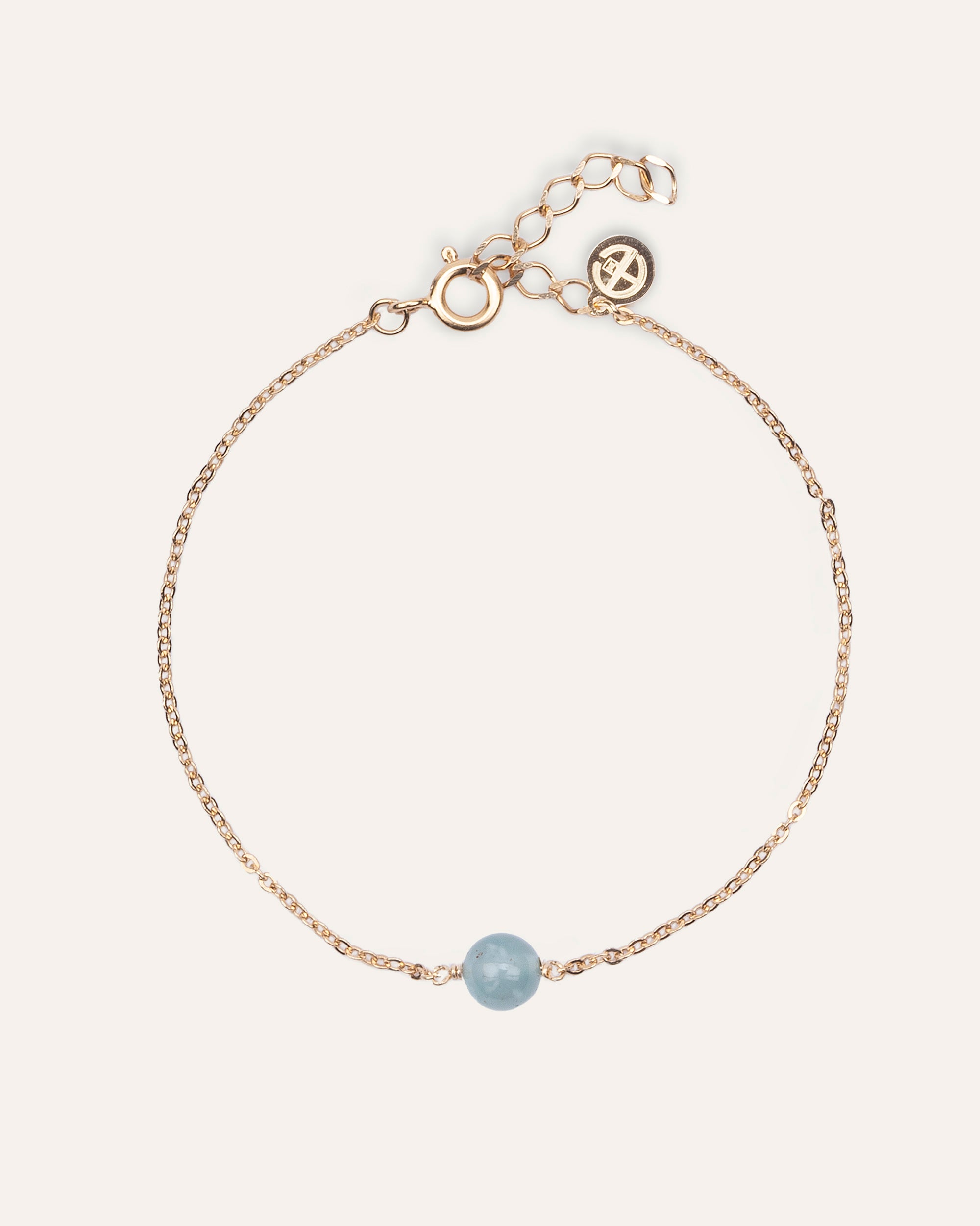 Bracelet Chaîne Forçat Thémis Plaqué Or 18ct / Aquaprase