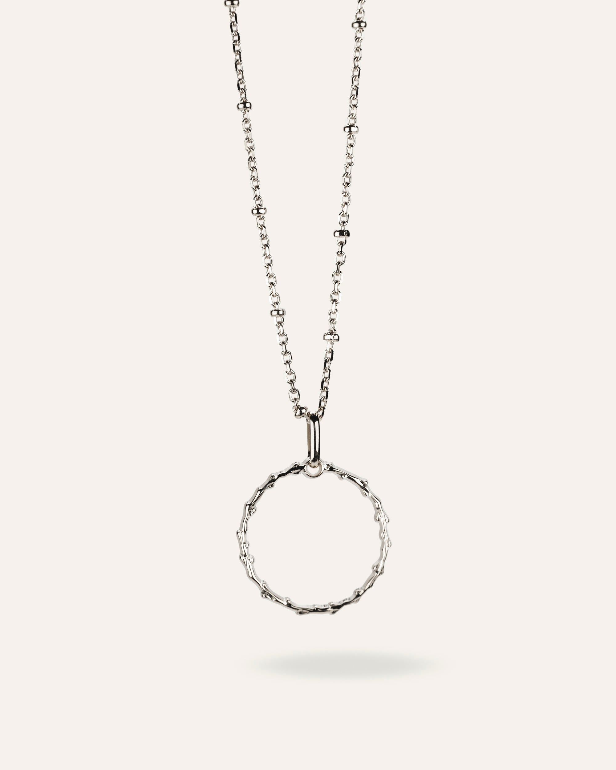 Idylle silver necklace