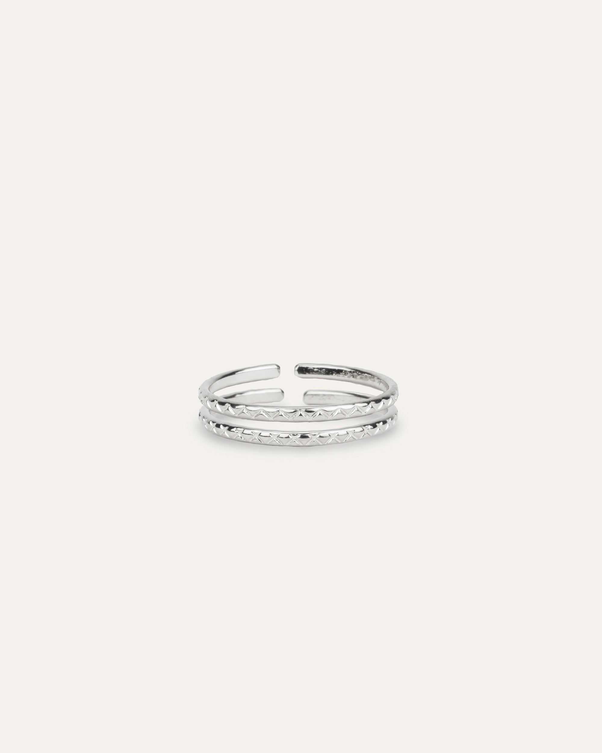 Madeleine silver ring