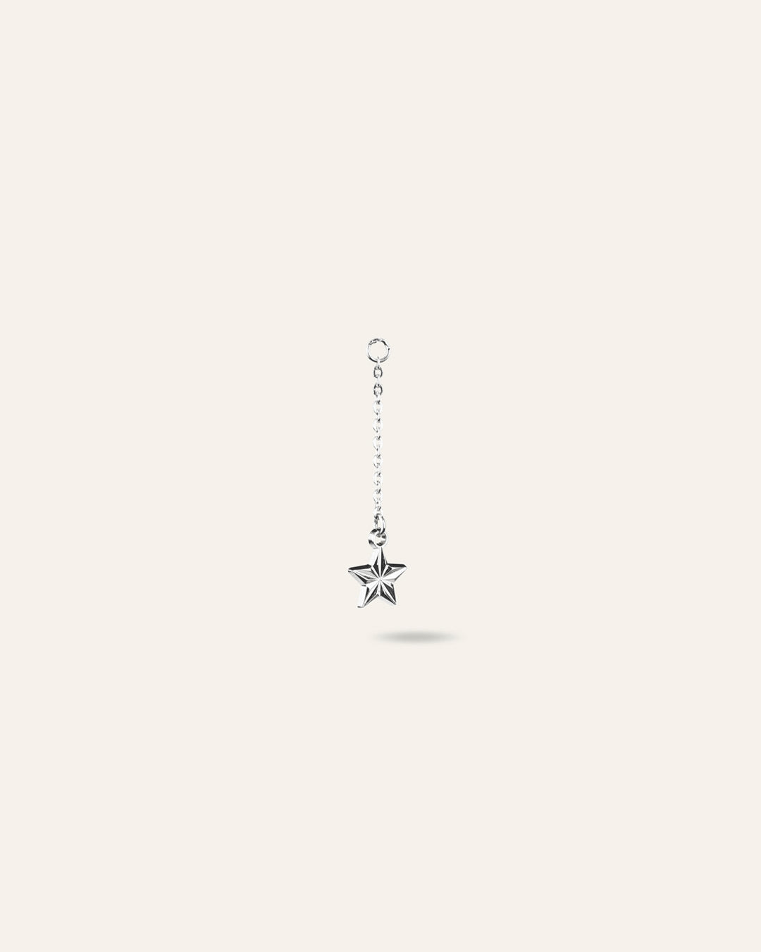 Meropa Star Dangle Chain Sterling Silver • Single • AGLAIA France