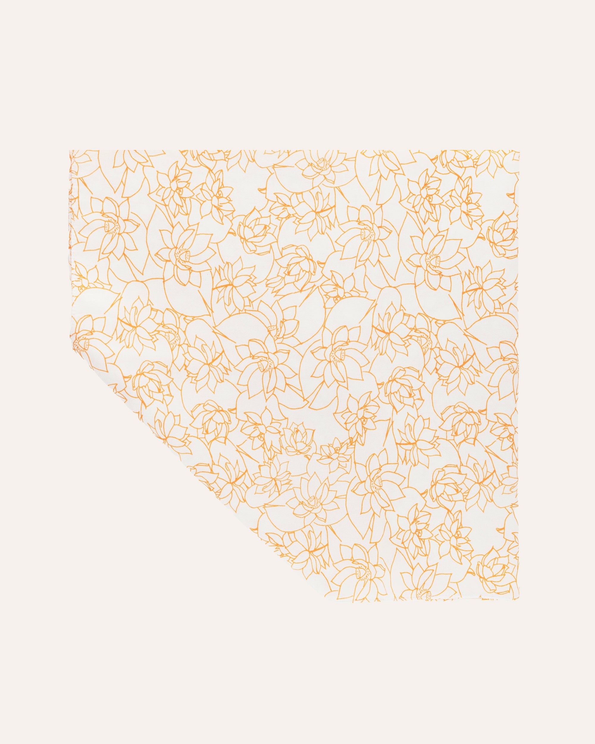 Foulard Thalia Terre de Sienne