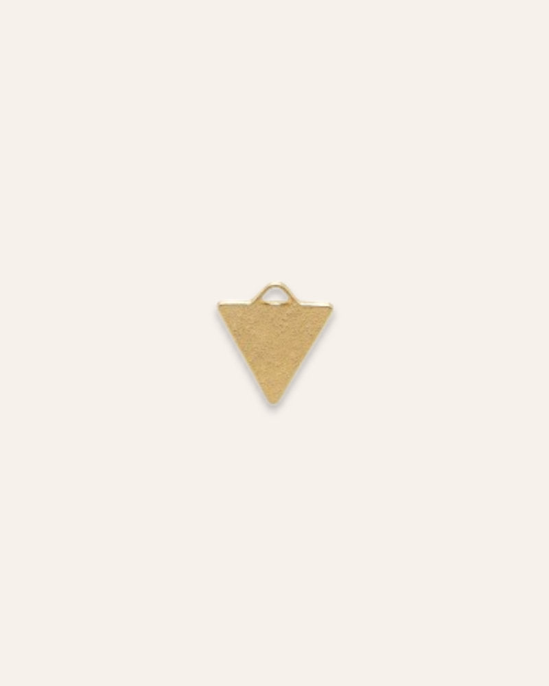 Gold Triangle Pendant