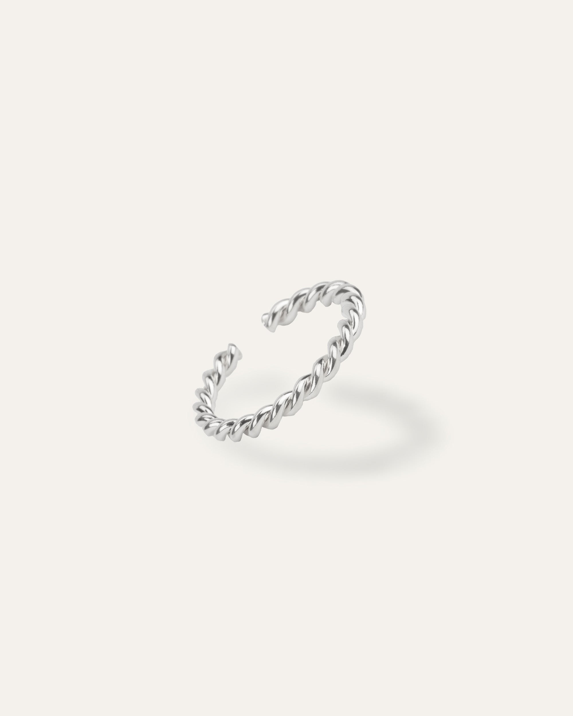 Bague Torsadée Gabrielle Argent 925