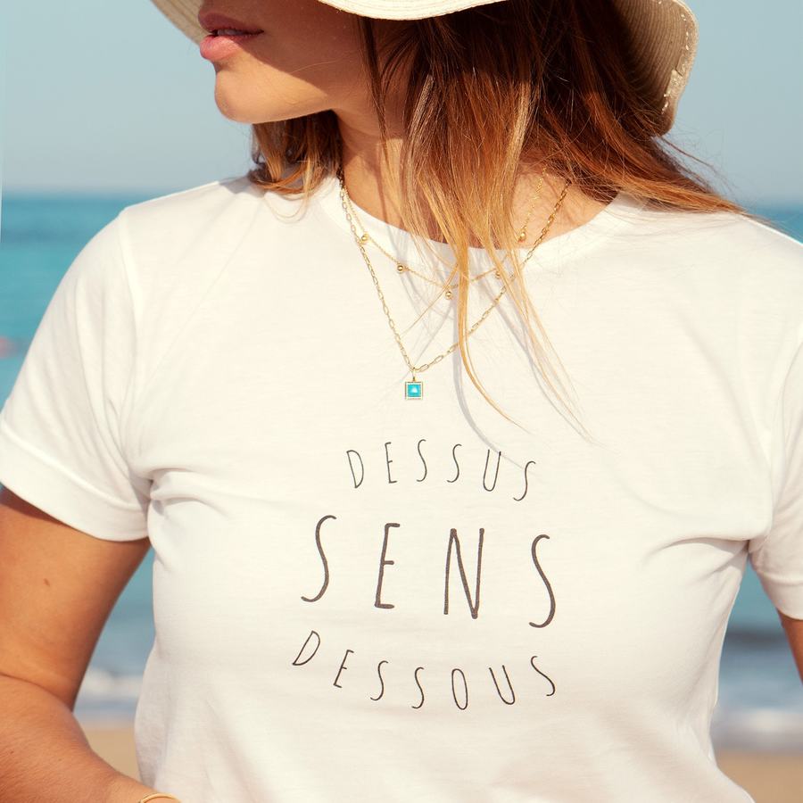 T-shirt Sens Dessus Dessous